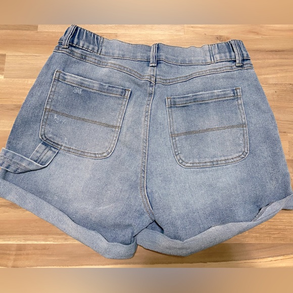 9/29 BLUE DENIM JEAN SHORTS - Picture 2 of 4